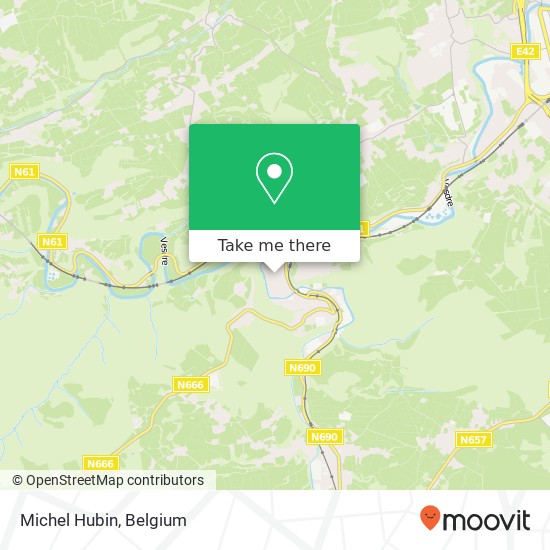 Michel Hubin map