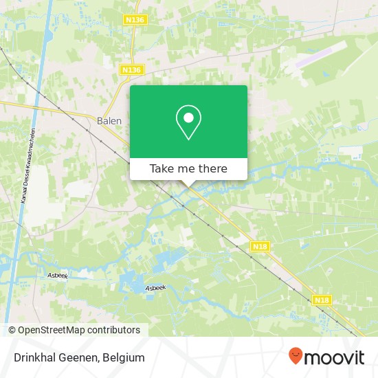 Drinkhal Geenen map