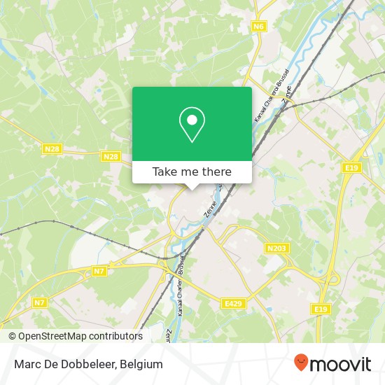 Marc De Dobbeleer map