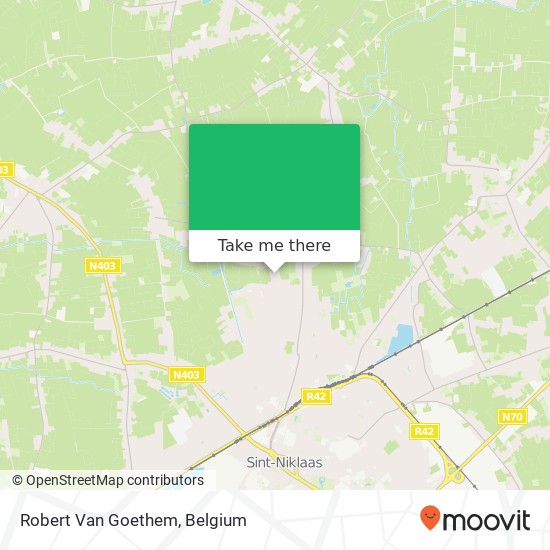 Robert Van Goethem map