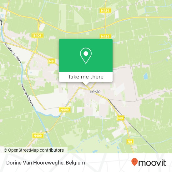 Dorine Van Hooreweghe map