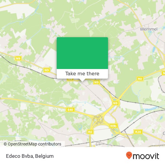 Edeco Bvba map