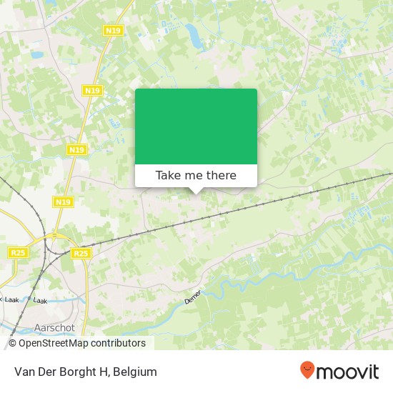 Van Der Borght H map