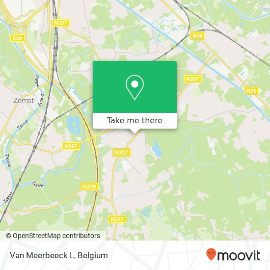 Van Meerbeeck L map