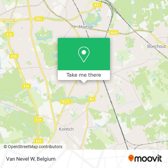 Van Nevel W map