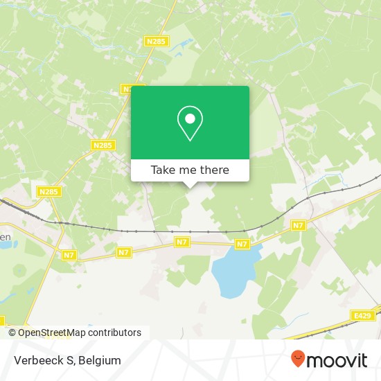 Verbeeck S map