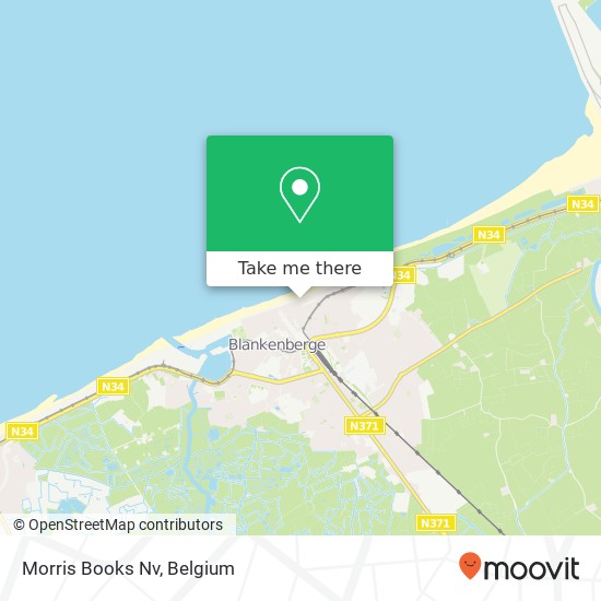 Morris Books Nv map