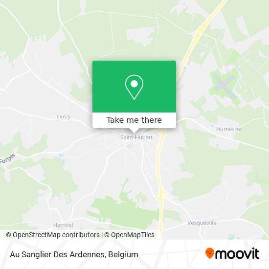 Au Sanglier Des Ardennes plan