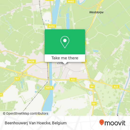 Beenhouwerj Van Hoecke map