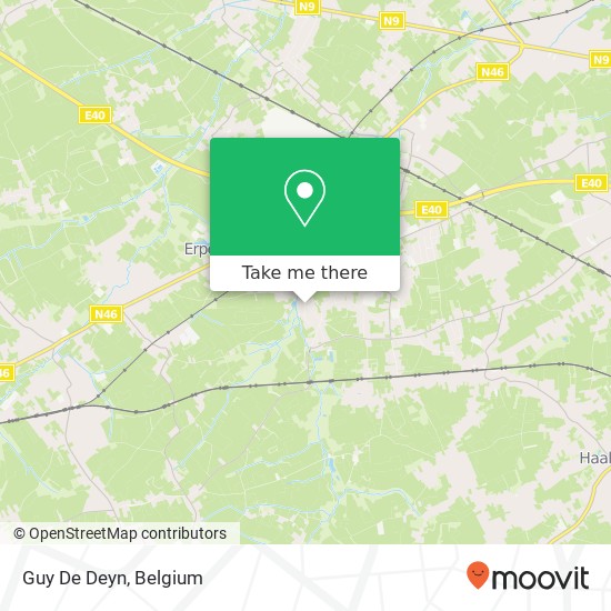 Guy De Deyn map