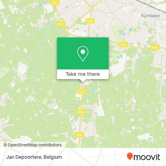 Jan Depoortere map