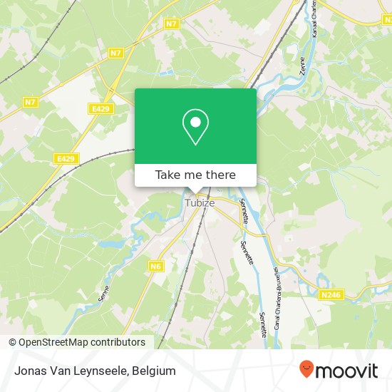 Jonas Van Leynseele map