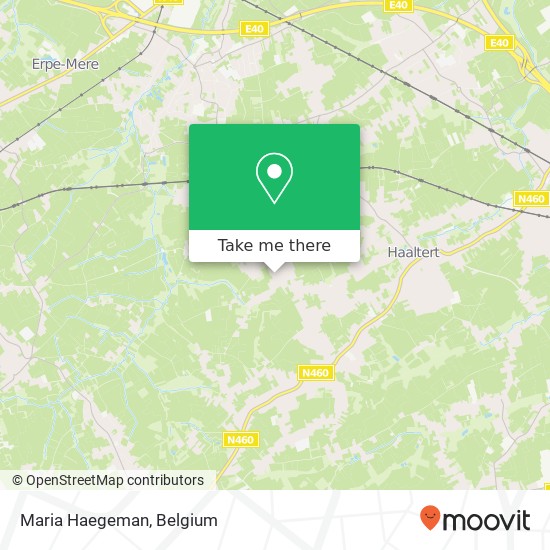 Maria Haegeman map