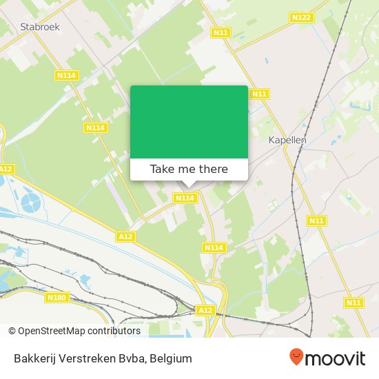 Bakkerij Verstreken Bvba map