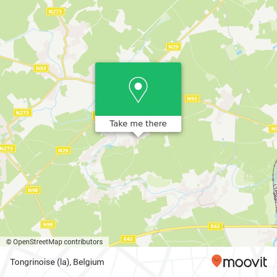 Tongrinoise (la) map