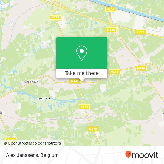 Alex Janssens map