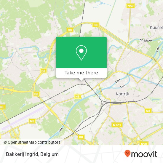 Bakkerij Ingrid map