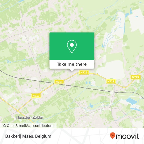 Bakkerij Maes map