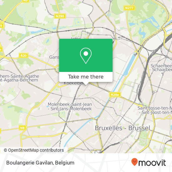 Boulangerie Gavilan map