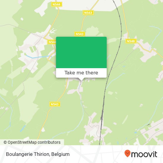 Boulangerie Thirion plan