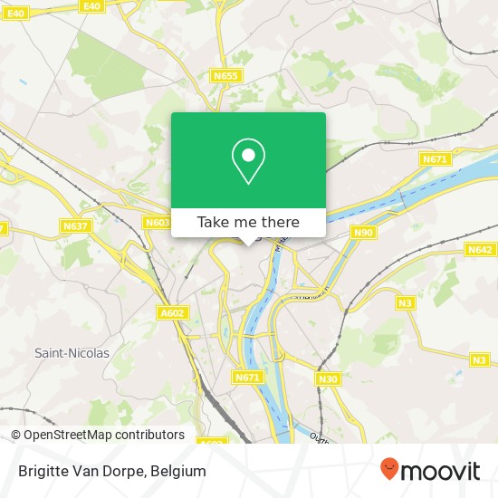 Brigitte Van Dorpe map