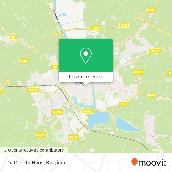 De Groote Hans map