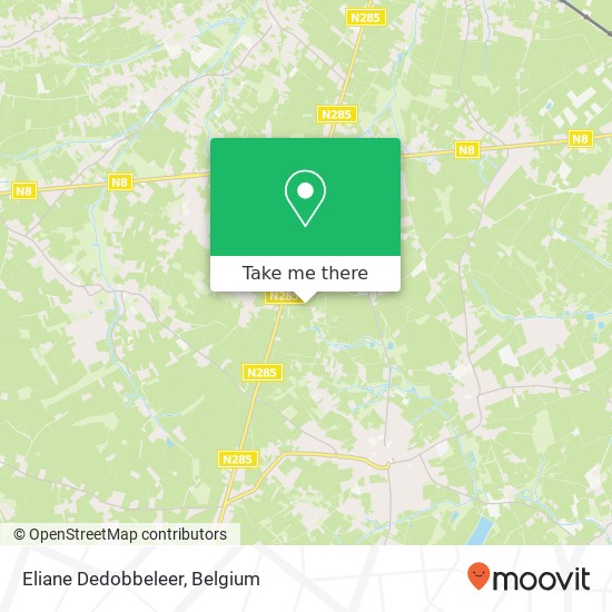 Eliane Dedobbeleer map