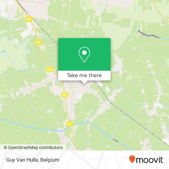 Guy Van Hulle map