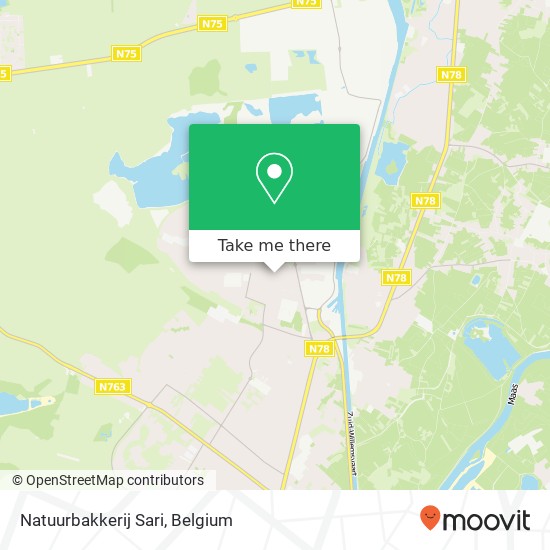 Natuurbakkerij Sari plan