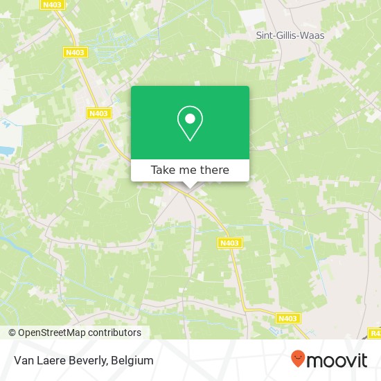 Van Laere Beverly map