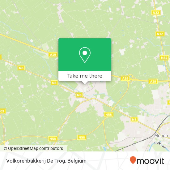 Volkorenbakkerij De Trog map