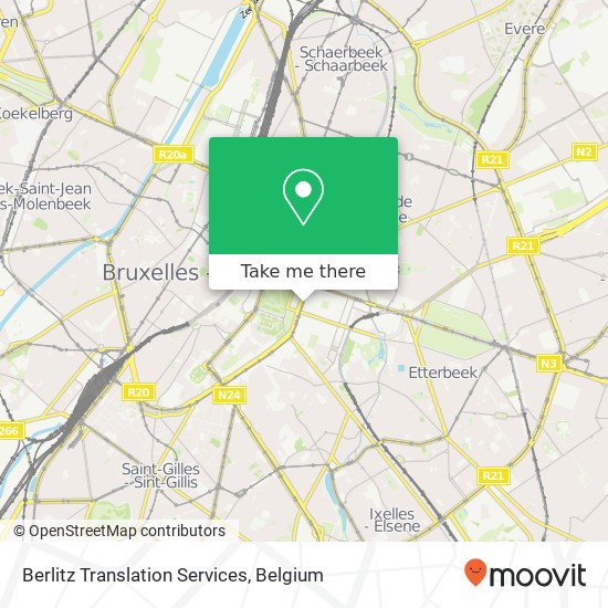Berlitz Translation Services map