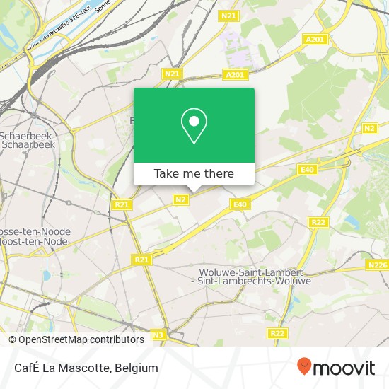 CafÉ La Mascotte map