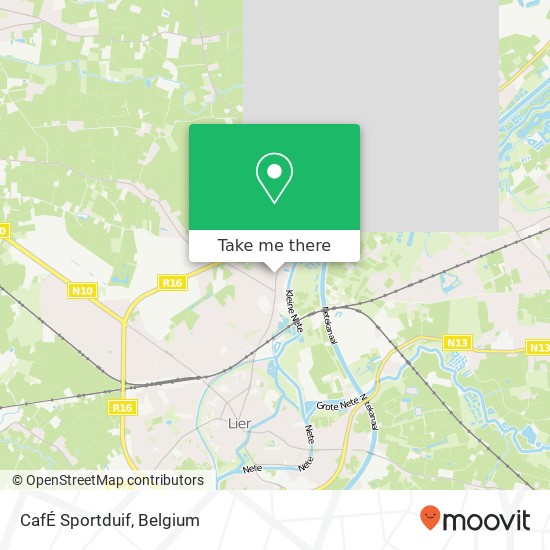 CafÉ Sportduif map