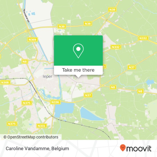 Caroline Vandamme map