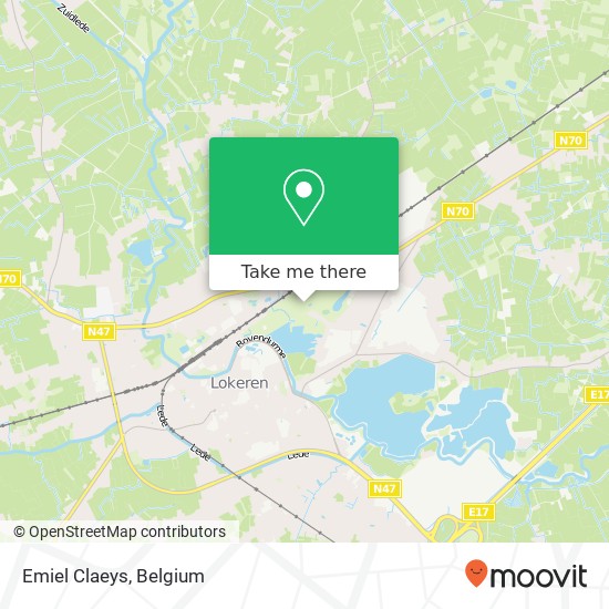 Emiel Claeys map