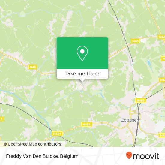 Freddy Van Den Bulcke map