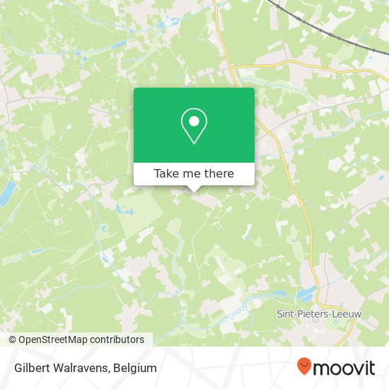 Gilbert Walravens map