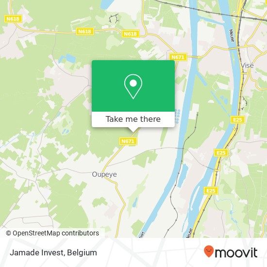 Jamade Invest map