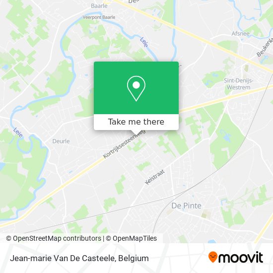 Jean-marie Van De Casteele map