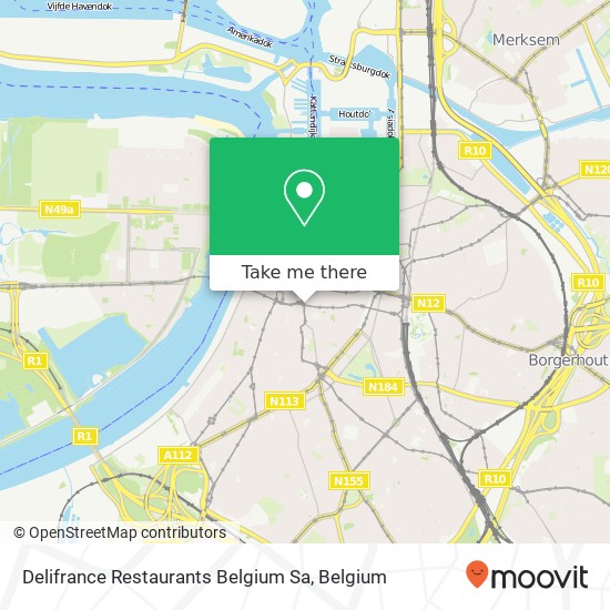 Delifrance Restaurants Belgium Sa plan