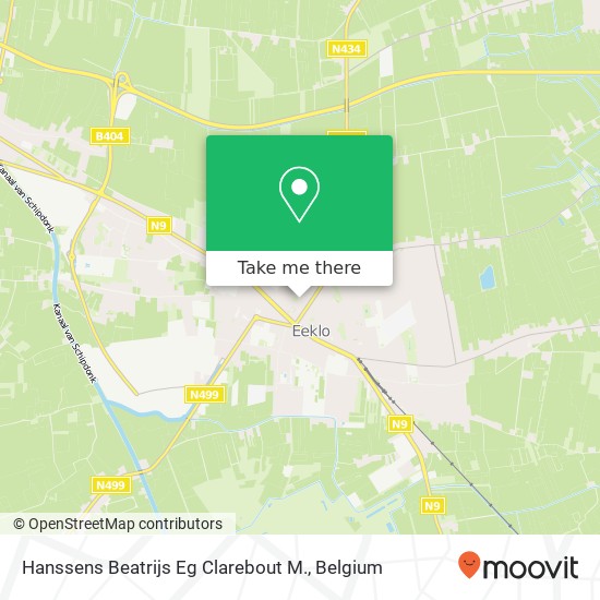 Hanssens Beatrijs Eg Clarebout M. map