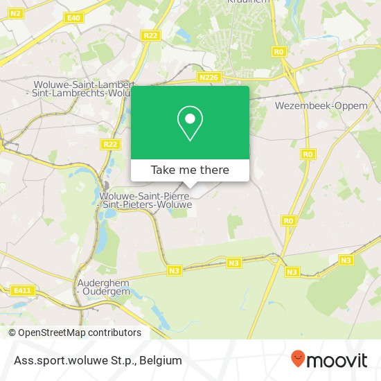 Ass.sport.woluwe St.p. plan