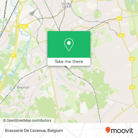Brasserie De L'avenue map