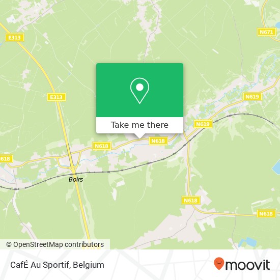 CafÉ Au Sportif map