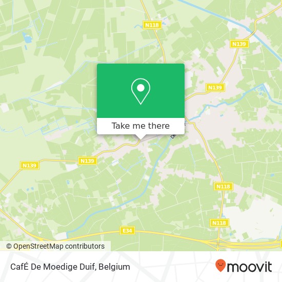 CafÉ De Moedige Duif map