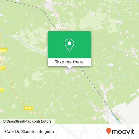 CafÉ De Slachter map