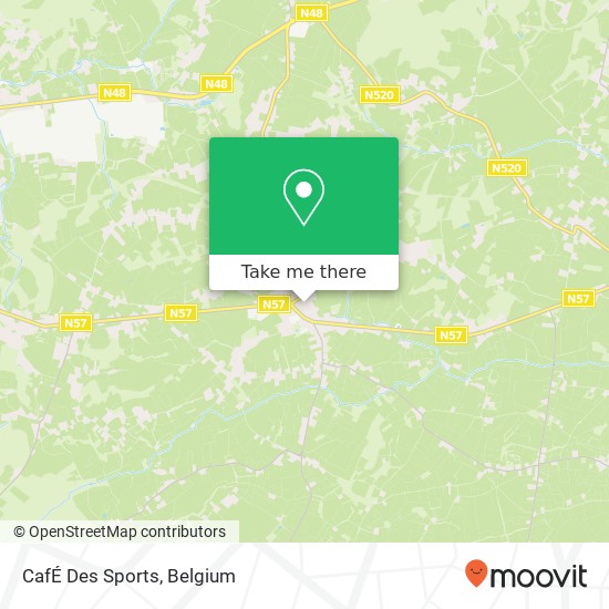 CafÉ Des Sports map