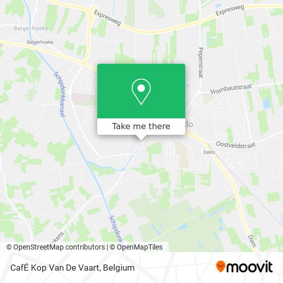 CafÉ Kop Van De Vaart map