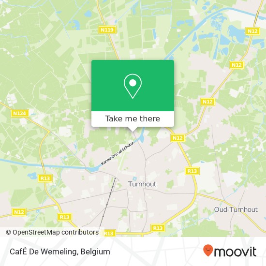 CafÉ De Wemeling map